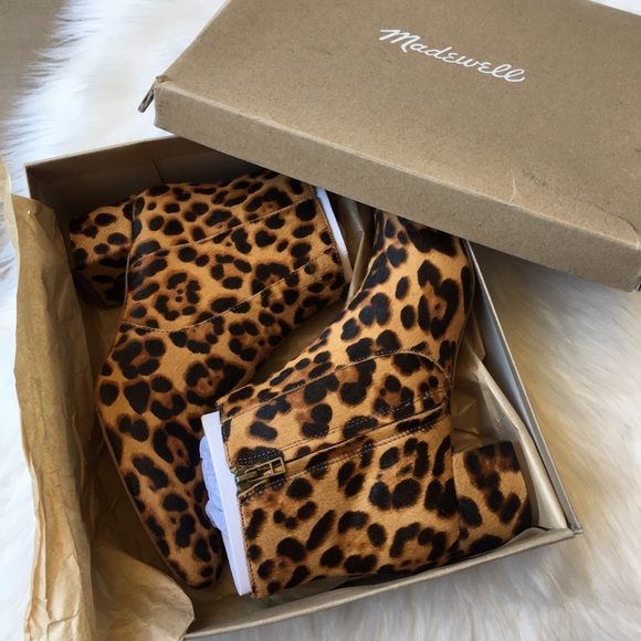 madewell jada boot leopard